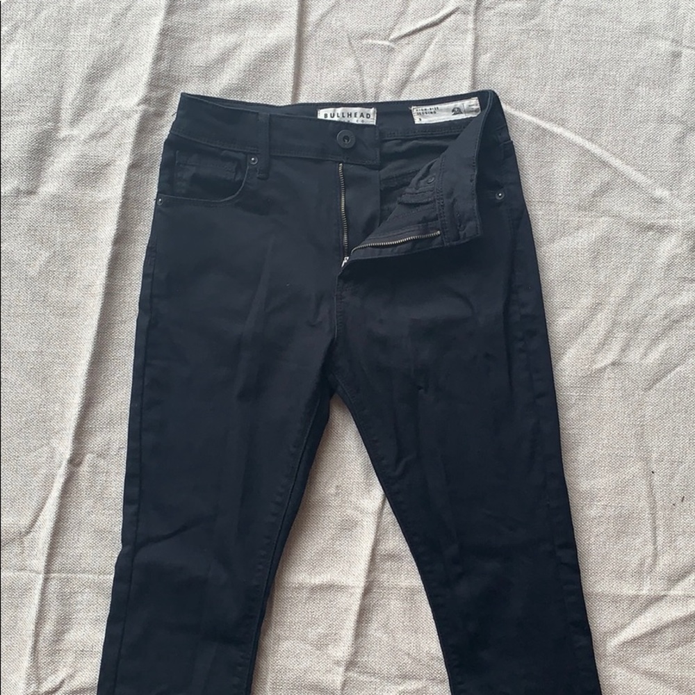Bullhead Denim Co. High Rise Black Jeans